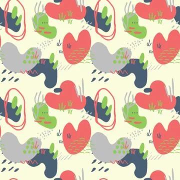 Seamless abstract pattern Stock-Illustration