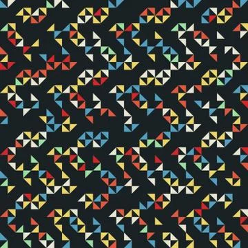 Seamless abstract pattern Stock Illustration