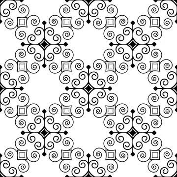 Seamless abstract pattern Stock Illustration