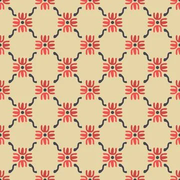 Seamless abstract pattern Stock Illustration