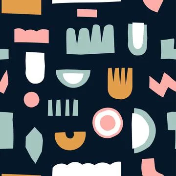 Seamless abstract pattern Stock Illustration