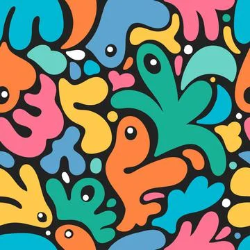 Seamless abstract pattern Stock-Illustration