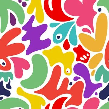 Seamless abstract pattern Stock Illustration