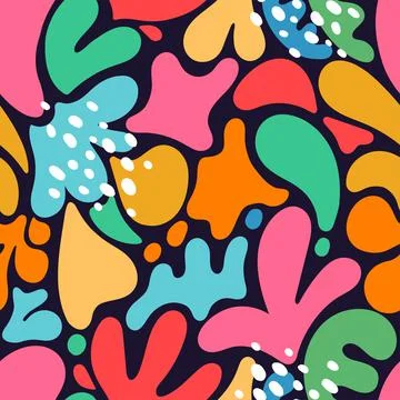 Seamless abstract pattern Stock Illustration