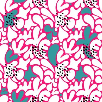 Seamless abstract pattern Stock Illustration