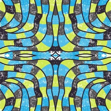 Seamless abstract pattern of intersecting lines Stock Illustration