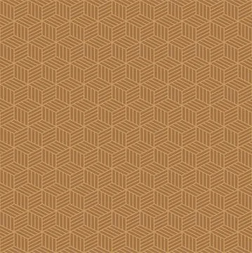 Seamless abstract pattern isometric cubes. Vintage and retro 3d minimal geome 스톡 일러스트