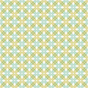 Seamless Abstract Pattern With Octagonal Shapes Stock Illustration
