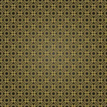 Seamless Abstract Pattern With Octagons Stock Illustration