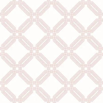 Seamless Abstract Pattern With Octagons Stock Illustration