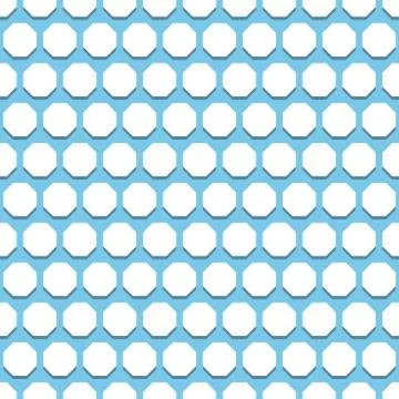 Seamless Abstract Pattern With Octagons Stock Illustration