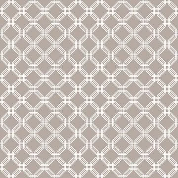 Seamless Abstract Pattern With Octagons Stock Illustration