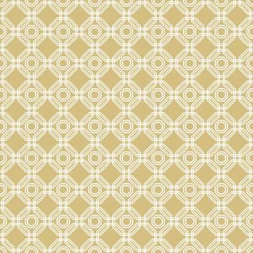 Seamless Abstract Pattern With Octagons Stock Illustration