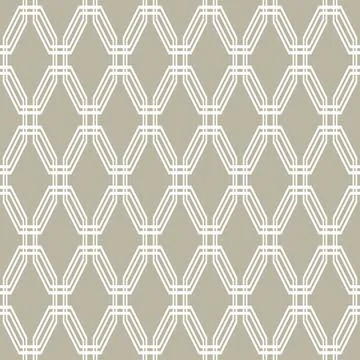 Seamless Abstract Pattern With Octagons Stock Illustration