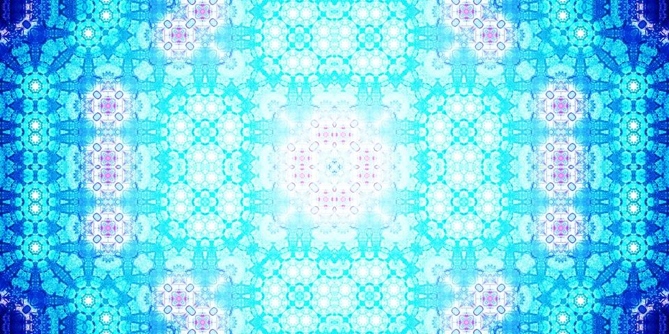Seamless abstract pattern. Panoramic abstract texture. Kaleidoscope Panoram.. Stock Photos