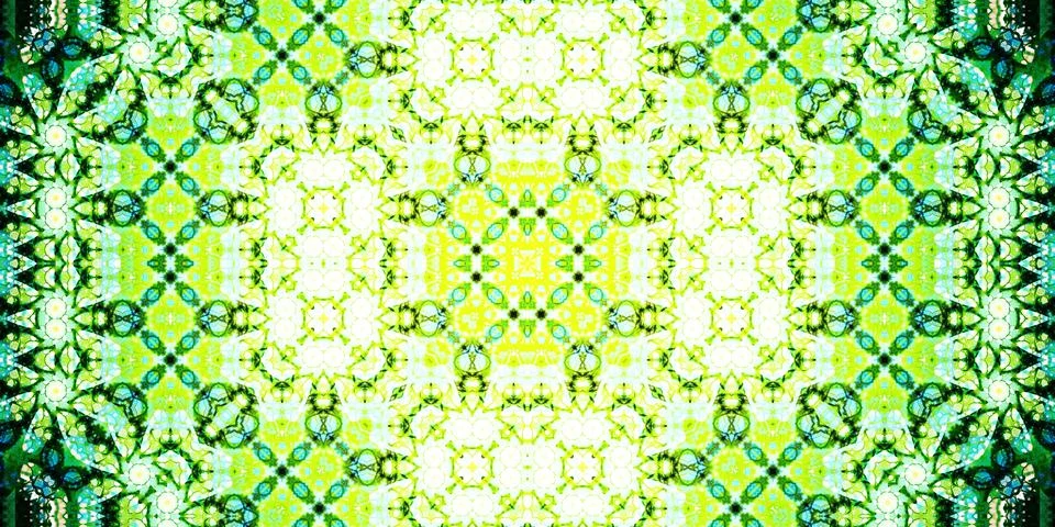 Seamless abstract pattern. Panoramic abstract texture. Kaleidoscope Panoram.. Stock Photos