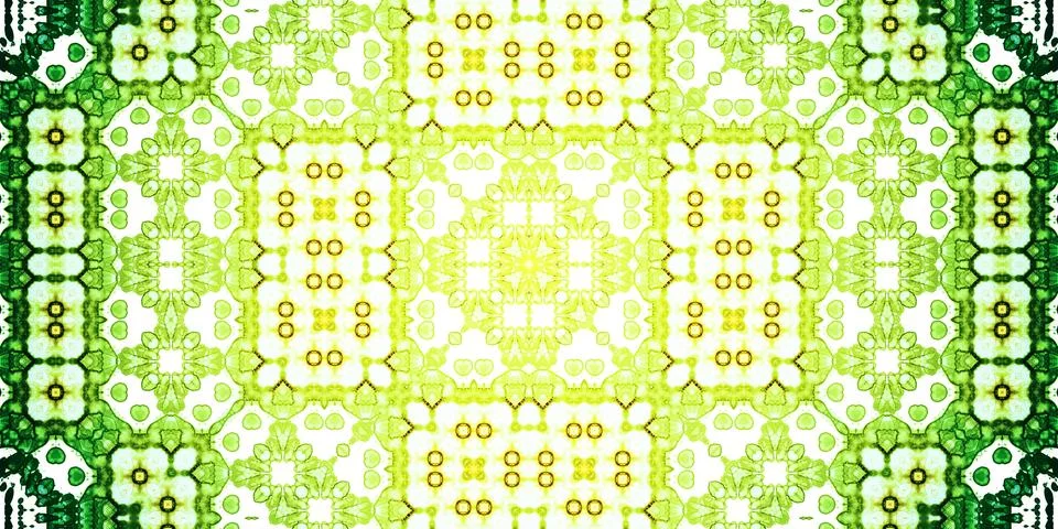 Seamless abstract pattern. Panoramic abstract texture. Kaleidoscope Panoram.. Stock Photos
