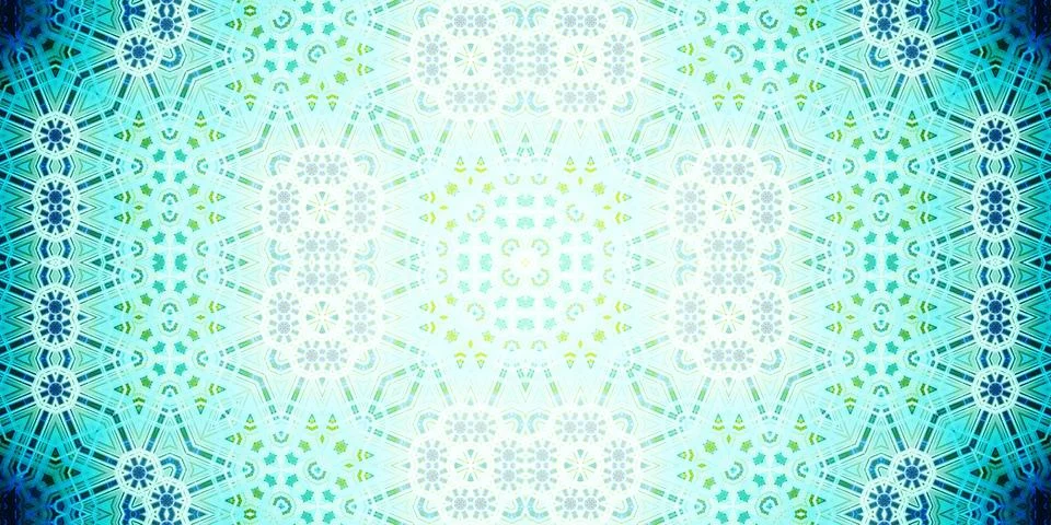 Seamless abstract pattern. Panoramic abstract texture. Kaleidoscope Panoram.. Stock Photos
