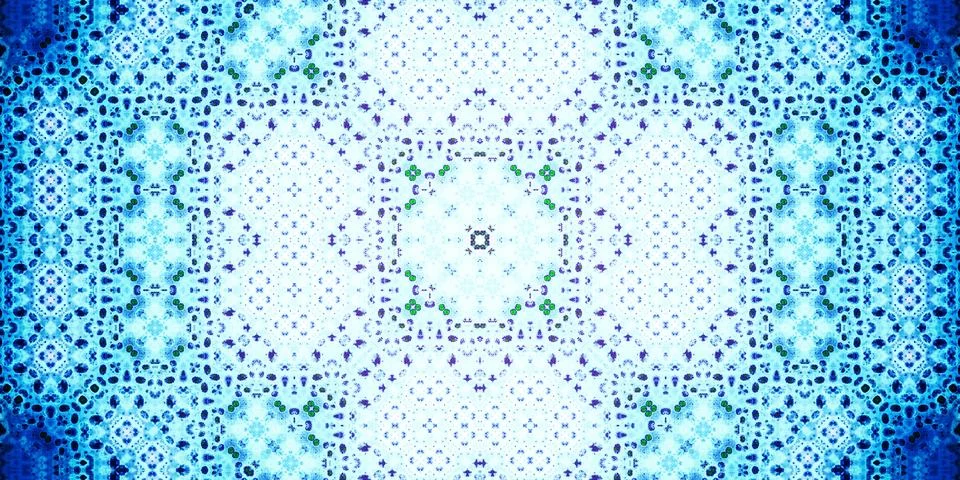 Seamless abstract pattern. Panoramic abstract texture. Kaleidoscope Panoram.. Stock Photos