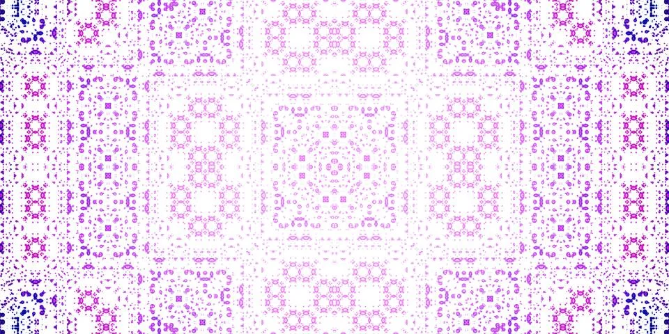 Seamless abstract pattern. Panoramic abstract texture. Kaleidoscope Panoram.. Stock Photos