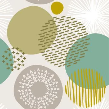 Seamless abstract pattern pastel colors. Stock Illustration