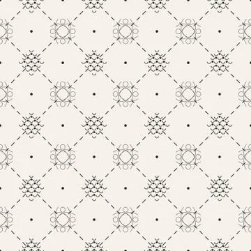 Seamless abstract pattern. Repeating geometry Stock Illustration