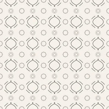 Seamless abstract pattern. Repeating geometry Stock Illustration
