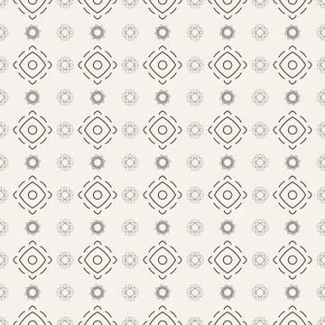 Seamless abstract pattern. Repeating geometry Stock Illustration
