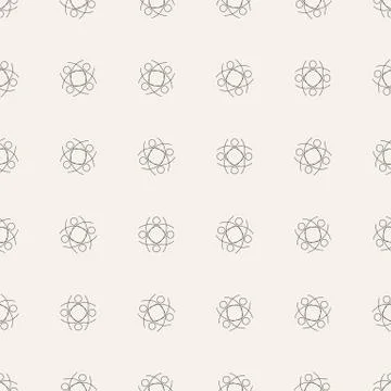 Seamless abstract pattern. Repeating geometry. Stylish geometrical compositio Stock Illustration