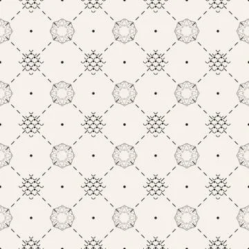 Seamless abstract pattern. Repeating geometry Stock Illustration