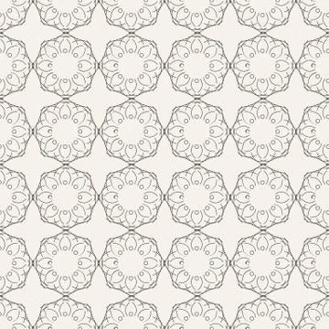 Seamless abstract pattern. Repeating geometry Stock Illustration