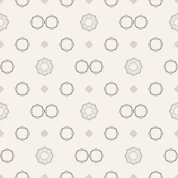 Seamless abstract pattern. Repeating geometry Stock Illustration