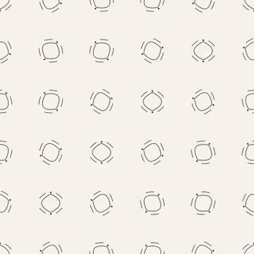 Seamless abstract pattern. Repeating geometry. Stylish geometrical compositio Stock Illustration