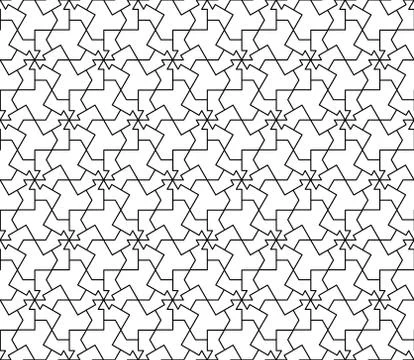 Seamless abstract pattern for simple backgrounds, textures, and packaging Stock Illustration