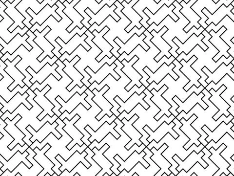 Seamless abstract pattern for simple backgrounds, textures, and packaging Stock Illustration