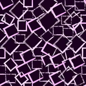 Seamless abstract pattern of squares Stock Illustration