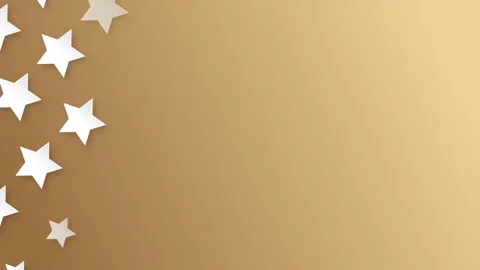 Seamless abstract pattern with stars Stock Footage 131353741