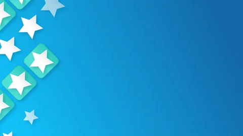 Seamless abstract pattern with stars Stock Footage 131353888