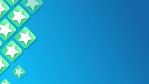 Seamless abstract pattern with stars Stock Footage 131353945