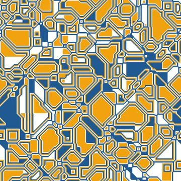 Seamless abstract pattern technology geometric polygonal background for your  스톡 일러스트