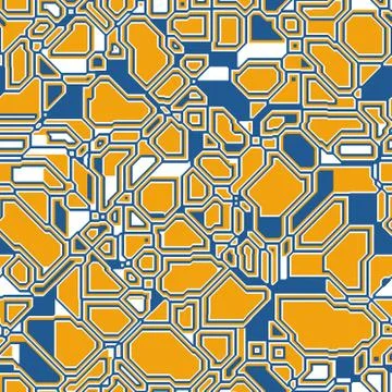 Seamless abstract pattern technology geometric polygonal background for your  Stock Illustration