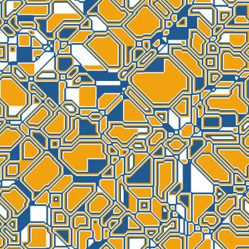 Seamless abstract pattern technology geometric polygonal background for your  Illustrazione stock