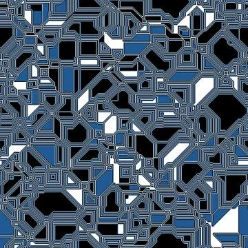 Seamless abstract pattern technology geometric polygonal background for your  Illustrazione stock