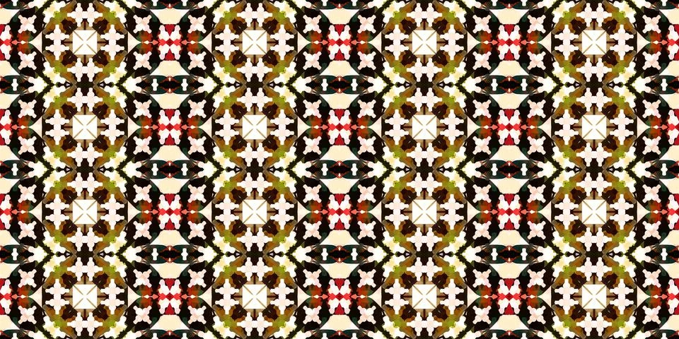 Seamless abstract pattern. the texture of the art is symmetrical 库存插图