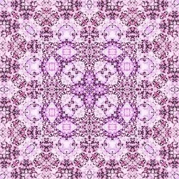 Seamless abstract pattern. the texture of the art is symmetrical Stockillustratie