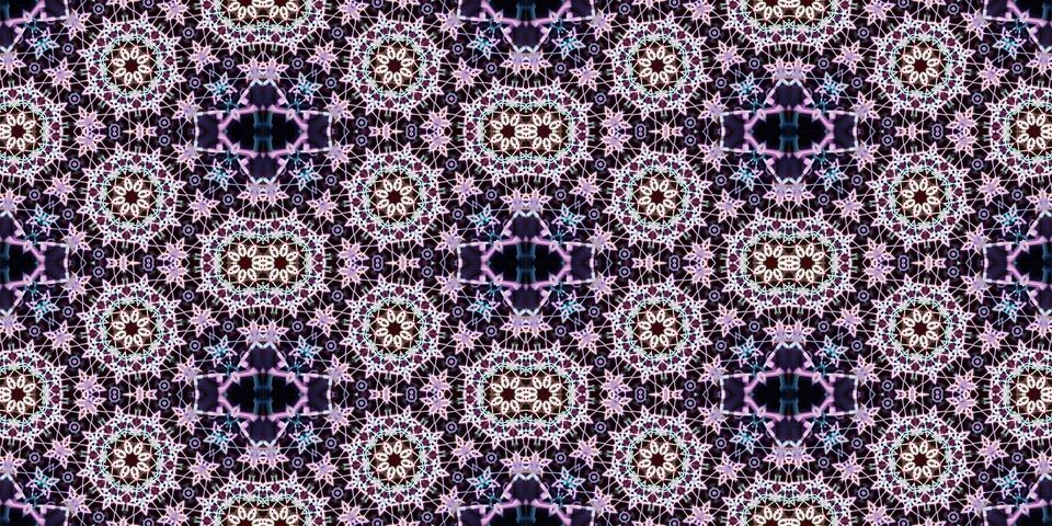 Seamless abstract pattern. the texture of the art is symmetrical 库存插图