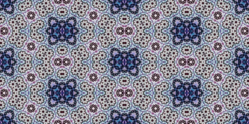 Seamless abstract pattern. the texture of the art is symmetrical 库存插图