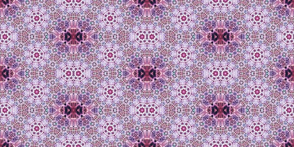 Seamless abstract pattern. the texture of the art is symmetrical Illustrazione stock