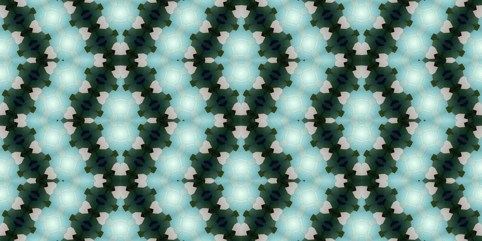 Seamless abstract pattern. the texture of the art is symmetrical Stock Illustration