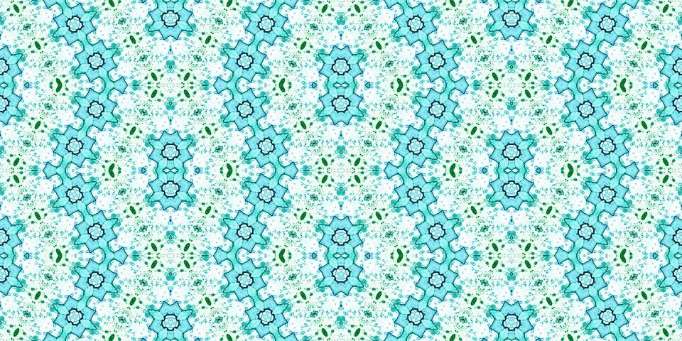Seamless abstract pattern. the texture of the art is symmetrical Stock Illustration